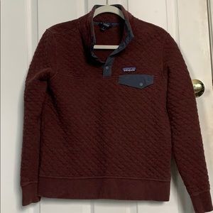 W’s Patagonia Organic Cotton Quilt Snap-T Pullover